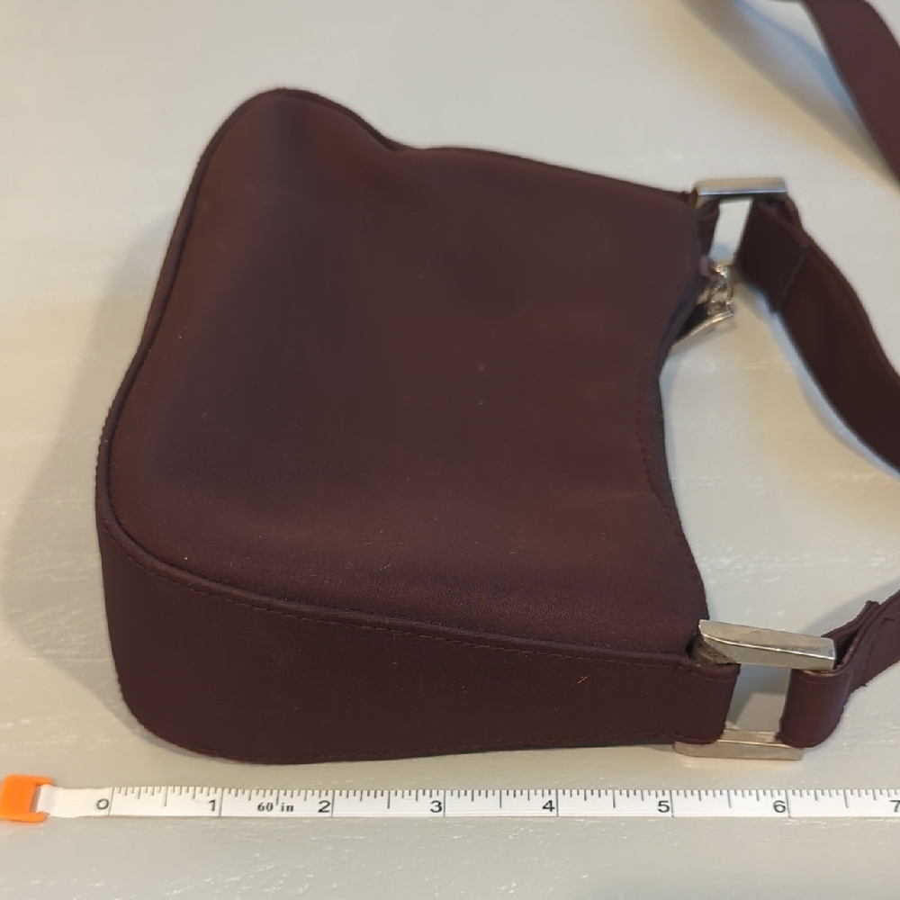 Brown Crossbody Bag Minimalist Y2K - Picture 6 of 7